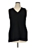 Ann Taylor Factory Black Sleeveless Blouse Size XL - photo 1