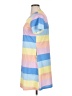 Jess Lea Stripes Blue Casual Dress Size L - photo 5