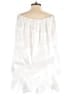 Unbranded 100% Polyester White Romper Size S - photo 2