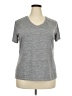 Athletic Works 100% Polyester Tweed Gray Active T-Shirt Size 20 - photo 1