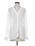 Chris Gramer 100% Polyester White Long Sleeve Blouse Size Sm (1) - photo 1