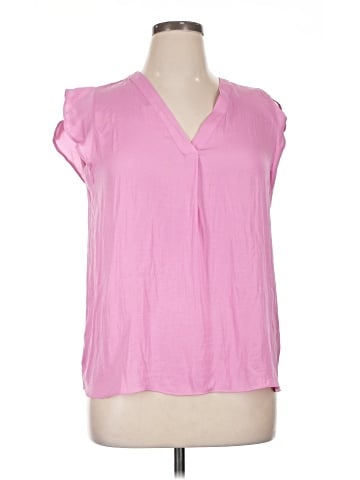 RACHEL Rachel Roy Short Sleeve Blouse (view 1)