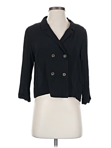 Code x Mode 3/4 Sleeve Button-Down Shirt (view 1)