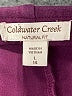 Coldwater Creek Purple Active Pants Size 14 - photo 7