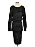 ALLSAINTS Animal Print Gray Casual Dress Size S - photo 2