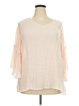 New Directions 3/4 Sleeve Blouse (view 1)