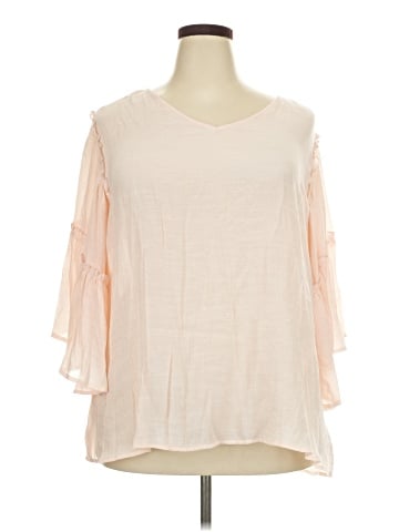 New Directions 3/4 Sleeve Blouse (view 1)