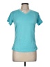 Russell Athletic 100% Polyester Teal Short Sleeve Top Size M - photo 1