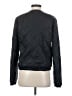 Ann Taylor LOFT 100% Nylon Argyle Black Jacket Size S - photo 2