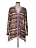 DG^2 by Diane Gilman 100% Polyester Purple Kimono Size L - photo 1