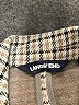 Lands' End Checkered-gingham Ivory Blazer Size L - photo 6
