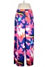 Unbranded 100% Polyester Print Pink Casual Pants Size L (estimated) - photo 1