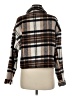 Ci Sono 100% Polyester Plaid Brown Jacket Size M - photo 2