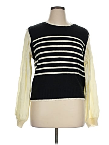 Bobeau Pullover Sweater (view 1)