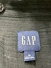 Gap 100% Cotton Black Long Sleeve Button-Down Shirt Size M - photo 7