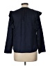 Rebecca Taylor 100% Silk Blue Blouse Size 10 - photo 2