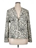 Draper's & Damon's Animal Print Ivory Blazer Size XL - photo 1