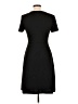 Shein Solid Black Casual Dress Size L - photo 2