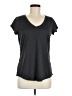Xersion 100% Polyester Gray Short Sleeve T-Shirt Size M - photo 1