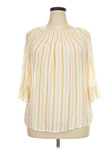 New Directions 3/4 Sleeve Blouse (view 1)