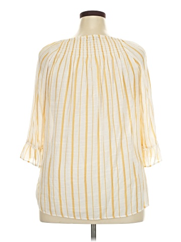 New Directions 3/4 Sleeve Blouse (view 2)