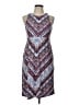 Athleta Print Blue Cocktail Dress Size L - photo 1
