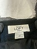 Ann Taylor LOFT Argyle Blue Black Formal Skirt Size 6 (petite) - photo 4