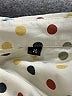 Unbranded Polka Dots Ivory Long Sleeve Blouse Size M - photo 7
