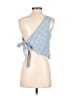 Princess Polly Blue Sleeveless Blouse Size 4 - photo 2