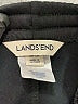 Lands' End 100% Polyester Black Track Pants Size 10 - 12 Husky - photo 3