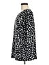 IMAN Black 3/4 Sleeve Blouse Size M - photo 5