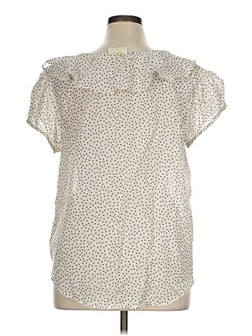 Maeve by Anthropologie Short Sleeve Blouse (view 2)