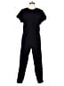 Vince. 100% Silk Solid Black Jumpsuit Size 4 - photo 1