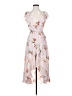 Soprano 100% Polyester Floral Pink Casual Dress Size XS - photo 1