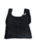 Unbranded 100% Suede Solid Black Leather Hobo One size - photo 3