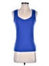 Amour Vert Blue Sleeveless Top Size XS - photo 1