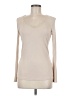 Assorted Brands Ivory Long Sleeve T-Shirt Size M - photo 1