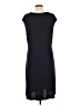 Ann Taylor Solid Black Casual Dress Size L - photo 2