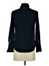 Banana Republic 100% Polyester Polka Dots Blue Long Sleeve Blouse Size XXS - photo 2