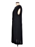 Ann Taylor Solid Black Casual Dress Size L - photo 5