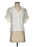 Drew Ivory Short Sleeve Blouse Size XS - photo 1