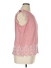 Talbots 100% Cotton Pink Sleeveless Blouse Size XL Petite - photo 4
