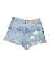 PacSun 100% Cotton Blue Denim Shorts Size 25 waist - photo 2
