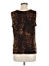IMAN Brown Sleeveless Blouse Size M - photo 2