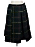 ASOS Plaid Green Formal Skirt Size 14 - photo 1