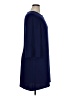 Taylor Solid Blue Casual Dress Size 14 - photo 4