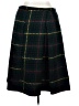 ASOS Plaid Green Formal Skirt Size 14 - photo 2