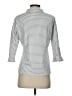 Sara Campbell Checkered-gingham White 3/4 Sleeve Blouse Size S - photo 2