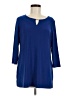 IMAN Blue 3/4 Sleeve Top Size M - photo 1