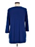 IMAN Blue 3/4 Sleeve Top Size M - photo 2